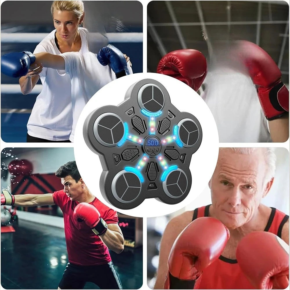 Appareil de Boxe Mural Musical STRYKO — Entraînement Cardio & Réflexes à Domicile