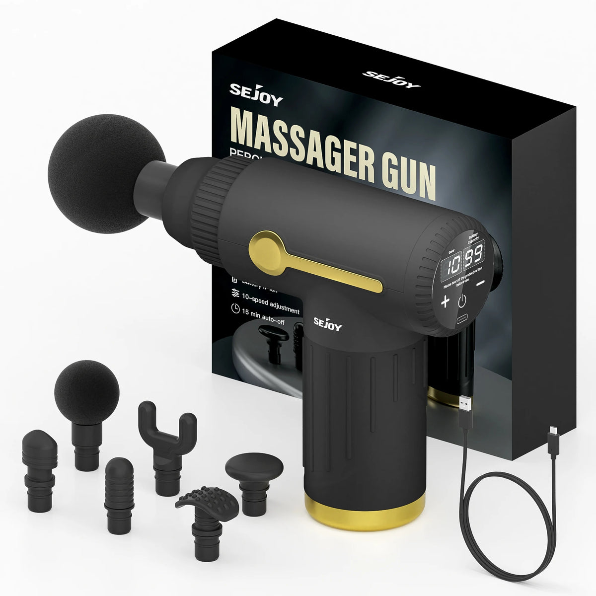 Pistolet de massage